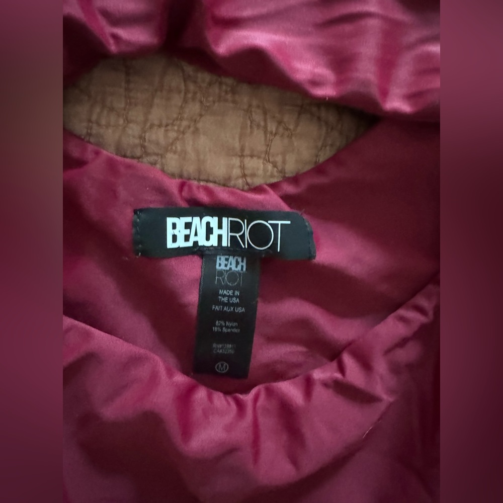 BEACH RIOT Red Cutout One-Piece Swimsuit - Picture 3 of 4